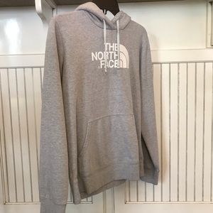 The North Face gray hoodie